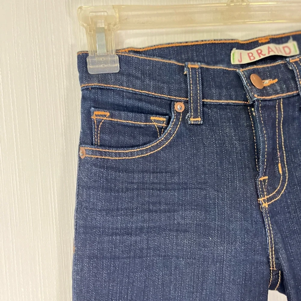J BRAND Pencil Leg Ink Skinny Jean Dark Wash Sz 24  S XS - Picture 6 of 13